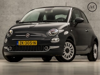 Fiat 500 0.9 TwinAir Turbo Lounge (PANORAMADAK, APPLE CARPLAY, GROOT NAVI, PARKEERSENSOREN, SPORTSTOELEN, LM VELGEN, CRUISE, DAB+, NIEUWSTAAT)