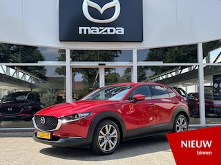 Mazda CX-30 2.0 e-SkyActiv-X M Hybrid Luxury 1e Eig., Dealer ondh, 186 PK, Navigatie, Leer, A. Rij-camera, Head-Up, Bose, Stoel & Stuur verw, Stoel geheugen, Apple Carplay / Android Auto, A. klep electr.