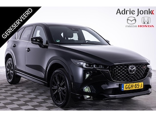 Mazda CX-5 2.0 e-SkyActiv-G M Hybrid 165 Homura | AUTOMAAT | APPLECARPLAY | TREKHAAK | NED AUTO | 19 INCH | ALL SEASON BANDEN | LEDEREBEKLEDING | *6 JAAR FABRIEKS GARANTIE |