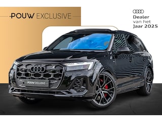 Audi Q7 60 TFSIe 490pk quattro Pro Line S Competition | Luchtvering | Vierwielbesturing | Panoramadak | Adaptieve Cruise | Stoelverwarming Voor + Achter