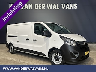 Opel Vivaro 1.6 CDTI 126pk L2H1 Inrichting Euro6 Airco | Camera | Navigatie | LED | Trekhaak | Cruisecontrol Parkeersensoren, Bijrijdersbank