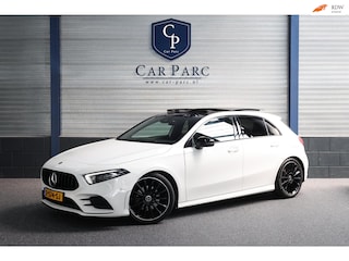 Mercedes-Benz A-klasse 200 AMG Line LED/SFEER/PANORAMADAK/HALF LEER+S.VERWARMING+MEMORY/CAM/LINE/ACC/ECC/12 MDN GARANTIE!