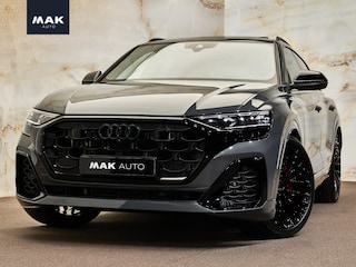 Audi Q8 60 TFSI e Quattro Pro Line S Competition, Audi Exclusive, pano, B&O adv., 4W-best, OLED, S sportstoelen, nachtz., massage, HUD, tr.haak, keyless, 23", NP181k