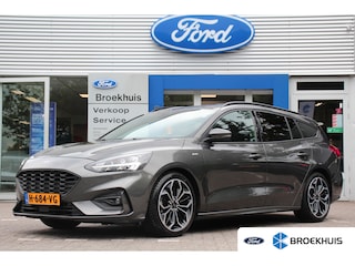 Ford Focus Wagon 1.0EB ST-LINE | NL-AUTO! | 1 EIGENAAR! | WINTERPACK | AGR ZETELS | 18" LMV | PARK SENS V+A | NAVI | CLIMA | CRUISE | PRACHTIGE STAAT!