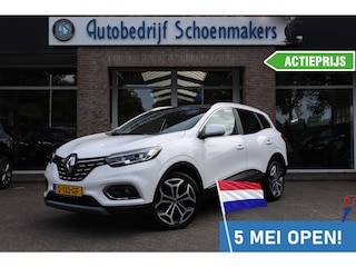 Renault Kadjar 1.3 TCe Black Edition LEER CAMERA PANO ADAPTIVE-CRUISE CLIMA NAVI DAB ELEC.VERST.STOELEN/INKLAPBARE SPIEGELS. DODEHOEK 2XPDC 19''LMV