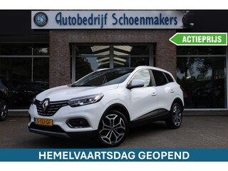 Renault Kadjar 1.3 TCe Black Edition LEER CAMERA PANO ADAPTIVE-CRUISE CLIMA NAVI DAB ELEC.VERST.STOELEN/INKLAPBARE SPIEGELS. DODEHOEK 2XPDC 19''LMV