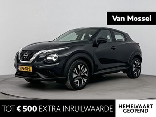 Nissan Juke 1.0 DIG-T Acenta 114PK | Achteruitrijcamera | Apple CarPlay & Android Auto | Stoelverwarming | Climate Control | Parkeersensoren | LED Koplampen