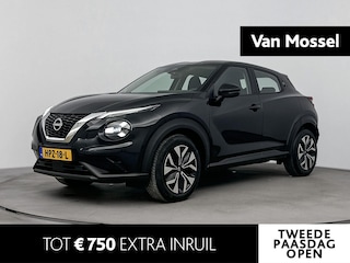 Nissan Juke 1.0 DIG-T Acenta 114PK | Achteruitrijcamera | Apple CarPlay & Android Auto | Stoelverwarming | Climate Control | Parkeersensoren | LED Koplampen