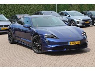 Porsche Taycan 4S Performance 84 kWh / Panoramadak / Camera / Passengerdisplay / 20'' / Luchtvering / Sportdesign / Sportchrono / Keyless / Stuurverwarming / Bose / ACC / Dodehoek / Stoelverwarming / Warmtepomp