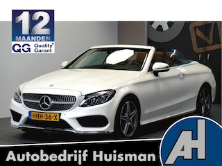Mercedes-Benz Cabrio 200 135kW/184pk Aut9 Prestige AMG-Line COMAND + LEER + AIRSCARF + CRUISE + DODHOEKMELDER + LANE ASSIST + STOELVERWARMING + MULTIBEAM LED + KEYLESS ENTRY&GO + EL.STOELVERSTELLING + PARKSENSOREN V&A + 18" LM-VELGEN!!
