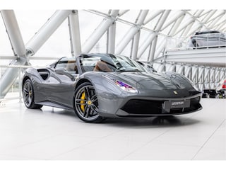 Ferrari 488 3.9 Spider HELE Grigio Silverstone | Cuoio | Goldrake | Carbon LED Steering Wheel | Carbon Central Bridge | Passenger display |
