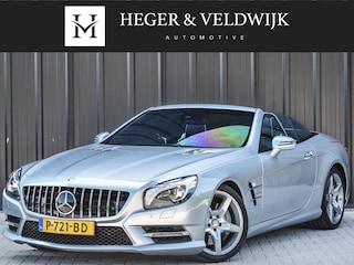 Mercedes-Benz SL 500 AMG | CAMERA | HARMAN KARDON AUDIO | PANORAMADAK | DEALER ONDERHOUDEN | MASSAGE STOELEN | STOELVERWARMING EN VENTILATIE | ACTIVE CRUISE CONTROL | ELEKTR. VERSTELBARE STOELEN EN STUUR