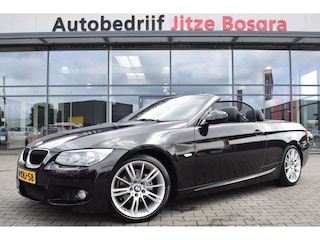 BMW 3-serie Cabrio 320i High Executive M-Sport Zwart Leder | Bi-Xenon | Full Map Navi | Harman/Kardon | Volledig Onderhouden!!