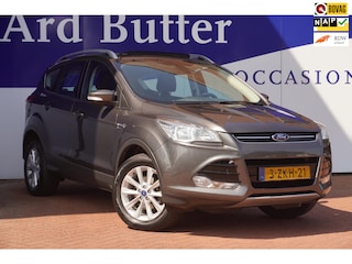 Ford Kuga 1.5 Titanium+ecc+half-leder+Led+Pano-dak+nieuwe distributie-snaar = TOP DEALER AUTO !!