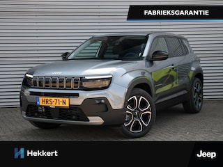 Jeep Avenger Summit 1.2 e-Hybrid 110pk Automaat WINTER PACK | JBL | ADAPT. CRUISE | PDC + CAM. | 18''LM | APPLE-CARPLAY | DODE HOEK