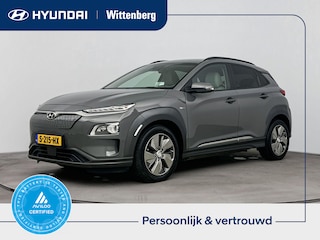 Hyundai Kona Premium 64 kWh | Uniek leder | Head up display | Carplay & Navi | Stoel verwarming & ventilatie |