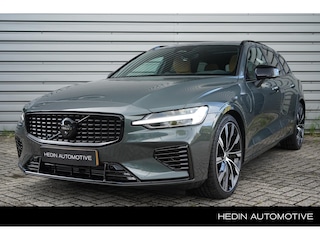 Volvo V60 2.0 T6 Plug-in hybrid AWD Plus Dark | Lounge Pakket | Premium Pakket | Lighting Pakket | Forest Lake | 19" 6-Spaaks Black Velgen |