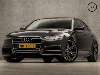 Audi A6 Limousine 2.0 TDI S-Line Sport 191Pk Automaat (2X S-LINE, GROOT NAVI, CLIMATE, LEDER, STOELVERWARMING, SPORTSTOELEN, GETINT GLAS, CRUISE, NIEUWE APK, NIEUWSTAAT)