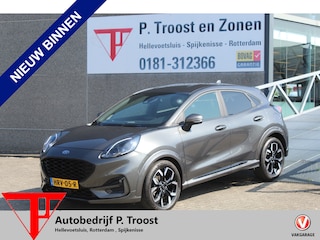 Ford Puma 1.0 EcoBoost Hybrid ST-Line 155pk!! Automaat/Virtual cockpit/App-connect/Navigatie/Dodehoek detectie/Achteruitrijcamera/Climate control/Adaptive cruise control/Lane assist/Parkeersensoren rondom/Stoelverwarming/Stuurverwarming/Voorruitverwarming/B&O Audio