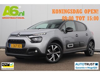 Citroën C3 1.2 PureTech Shine Navigatie Achteruitrijcamera 17 inch LMV Carplay Android Clima Cruise Rijstrooksensor