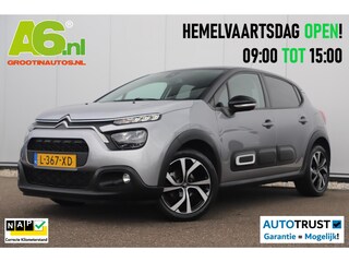 Citroën C3 1.2 PureTech Shine Navigatie Achteruitrijcamera 17 inch LMV Carplay Android Clima Cruise Rijstrooksensor