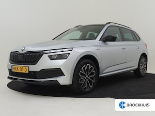 Skoda Kamiq 1.0 TSI Monte Carlo 110pk DSG/AUTO | Cruise control | Sportstoelen | Navigatie via app connect | Camera achter | Panorama dak | Parkeersensoren v+a | Privaacy glass | 17"LMV