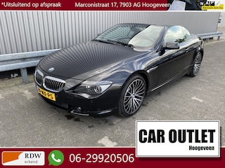 BMW 6-serie Cabrio 645Ci 172Dkm.NAP, AUTOMAAT, Navi, Leer, 20"LM,  Vol! & z.g.a.n. APK – Inruil Mogelijk –