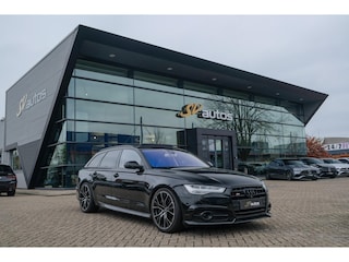 Audi A6 Avant 4.0 TFSI V8 450pk Panoramadak Supersportstoelen B&O 3d Luchtvering Matrix led Black pack