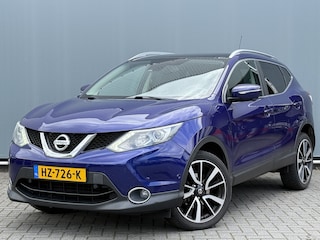 Nissan Qashqai BWJ 2014 1.5 dCi 111 PK Tekna LEDER / PANORAMA / TREKHAAK / STOELVERW. / NAVI / CRUISE / CLIMA / BLUETOOTH / MULTIFUNCT. STUUR / KEYLESS
