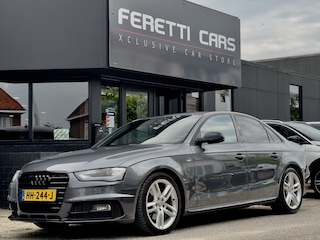 Audi A4 Limousine 1.8 TFSI AUT S-LINE BLACK-EDTION LEDER NAVI AIRCO PARK-ASSIST LED LMV PDC