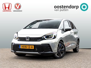 Honda Jazz 1.5 Full Hybrid Advance | Premium Sunlight Silver | NL auto | verwarmd stuurwiel | Adaptieve cruise control | stoelverwarming | privacy glass
