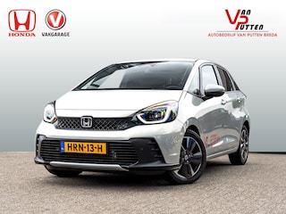 Honda Jazz 1.5 Full Hybrid Advance | Premium Sunlight Silver | NL auto | verwarmd stuurwiel | Adaptieve cruise control | stoelverwarming | privacy glass