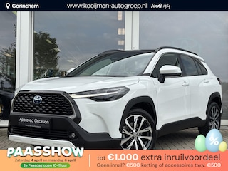 Toyota Corolla Cross Hybrid 140 Style + Premium Pack II | Panoramadak | Half leder | Blindspot | Stoelverwarming | Parkeerhulp voor en achter | Toyota garantie tot 2034!
