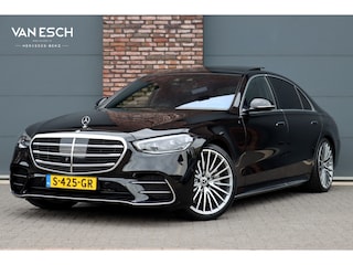 Mercedes-Benz S-klasse 580 e 4MATIC Lang AMG Line | Airmatic | Achterasbesturing | Distronic+ | Massage | Burmester | Zonweringspakket | Stoelverwarming/-ventilatie | 3D-Display | Digital Light |