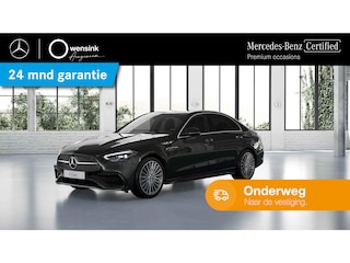 Mercedes-Benz C-klasse 180 AMG Line | Memory | 19" Multispaaks velgen | High Peformance LED | Sfeerverlichting | Stoelverwarming |