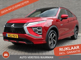 Mitsubishi Eclipse Cross 2.4 PHEV Instyle Nu met gratis trekhaak! Automaat, Lederen bekleding, Applecarpl./Andr. Auto Trekgewicht 1.500 KG.
