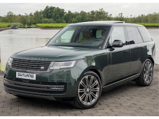 Land Rover Range Rover P550e Autobiography | VERWACHT Augustus '25 | Belgravia Green Metallic | Cognac leder | Shadow Pack | 23" inch |