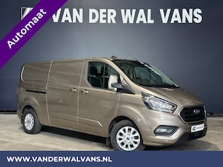 Ford Transit Custom 2.0 TDCI 131pk Automaat L2H1 Euro6 Airco | Navigatie | LED | Camera | LM velgen Cruisecontrol, Verwarmde voorruit, Stoelverwarming, Parkeersensoren, Bijrijdersbank