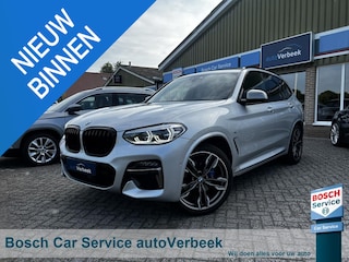 BMW X3 M40i xDrive High Executive | LED | Trekhaak | Pano | 21" LMV | Mem.stoel | H&K Audio | Comf.Access | Conn.Pack Prof. | Display Key | Standkachel | 360 camera | Achterbank-/stuurverwarming | Full Options