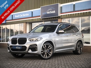 BMW X3 M40i xDrive High Executive | LED | Trekhaak | Pano | 21" LMV | Mem.stoel | H&K Audio | Comf.Access | Conn.Pack Prof. | Standkachel | 360 camera | Achterbank-/stuurverwarming | Full Options