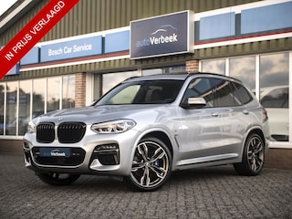 BMW X3 M40i xDrive High Executive | LED | Trekhaak | Pano | 21" LMV | Mem.stoel | H&K Audio | Comf.Access | Conn.Pack Prof. | Standkachel | 360 camera | Achterbank-/stuurverwarming | Full Options