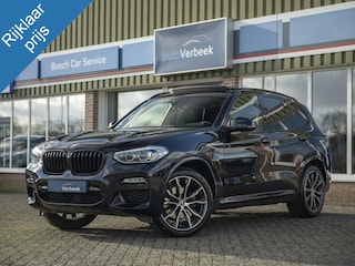 BMW X3 xDrive20i High Executive M-Sport | 20" LMV | Pano | Stoelverwarming | Audio/Media Pack | Rolgordijnen achter | Dealeronderhouden | Trekhaak wegklapbaar | Apple Carplay & Android Auto