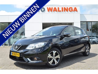 Nissan Pulsar 1.2 DIG-T Acenta Keyless | a.Camera | Navi | DAB | Climate | Matallic zwart | LMV | NL auto