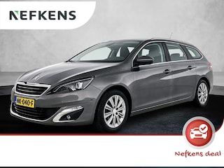 Peugeot 308 SW Allure 130 pk | Navigatie | Achteruitrijcamera | Parkeersensoren Voor en Achter | Trekhaak | LED Koplampen | Dodehoek Detectie | Climate Control | Cruise Control | 16" Lichtmetalen Velgen | Apple Carplay/Android Auto |