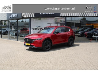 Mazda CX-5 2.0 SkyActiv-G 165 Homura , Automaat, Half Leder, 360 Camera, Adap. Cruise, Navi, LKA, Elektrische klep, Apple Carplay, HUD, Stoelverwarming, Stuurverwarming, Clima, LMV 19 Inch