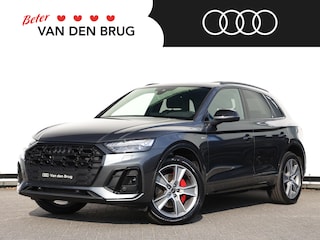 Audi Q5 S edition Competition 55 TFSI e 367pk | Pano | B&O | Keyless | 360° camera | Elek. bes. stoel | Adaptive Cruise | Dodehoekdetectie | 20" Velgen