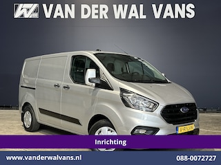 Ford Transit Custom 2.0 TDCI 131pk L1H1 Inrichting Euro6 Airco | Camera | Navigatie | LED | Apple Carplay Cruisecontrol, Stoelverwarming, Verwarmde voorruit, Parkeersensoren, Bijrijdersbank