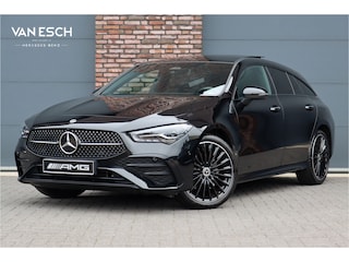 Mercedes-Benz CLA Shooting Brake 250 e AMG Line Aut8 | Facelift | Panoramadak | Distronic Pro | Memory | Burmester | Trekhaak | Keyless Go | Night Pakket |
