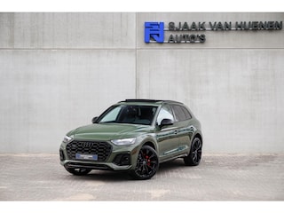 Audi Q5 50 TFSI e Quattro Competition S Edition S-Line 299pk Automaat|1e Eig|DLR|Panoramadak|Virtual Cockpit|Camera|Black|Trekhaak