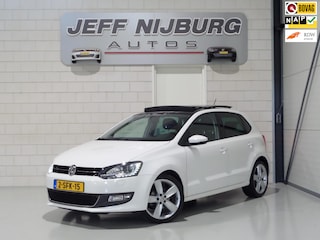 Volkswagen Polo 1.2 TSI 105PK Highline Panoramadak Xenon-LED Bluetooth Cruise 17"Velgen, van 3e eigenaar in UNIEK mooie staat !